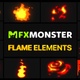 Flame Elements | Motion Graphics
