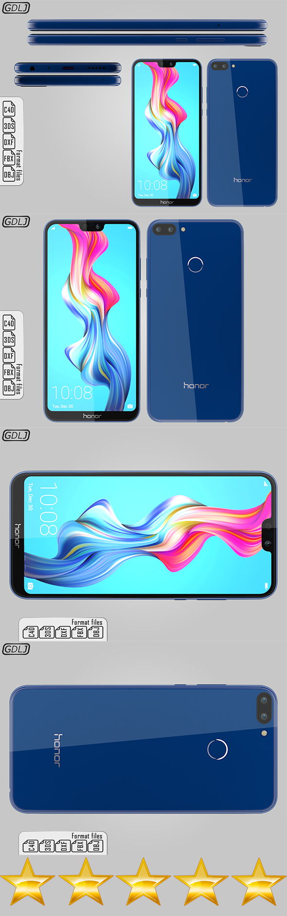 Huawei Honor 9N - 3Docean 23178920