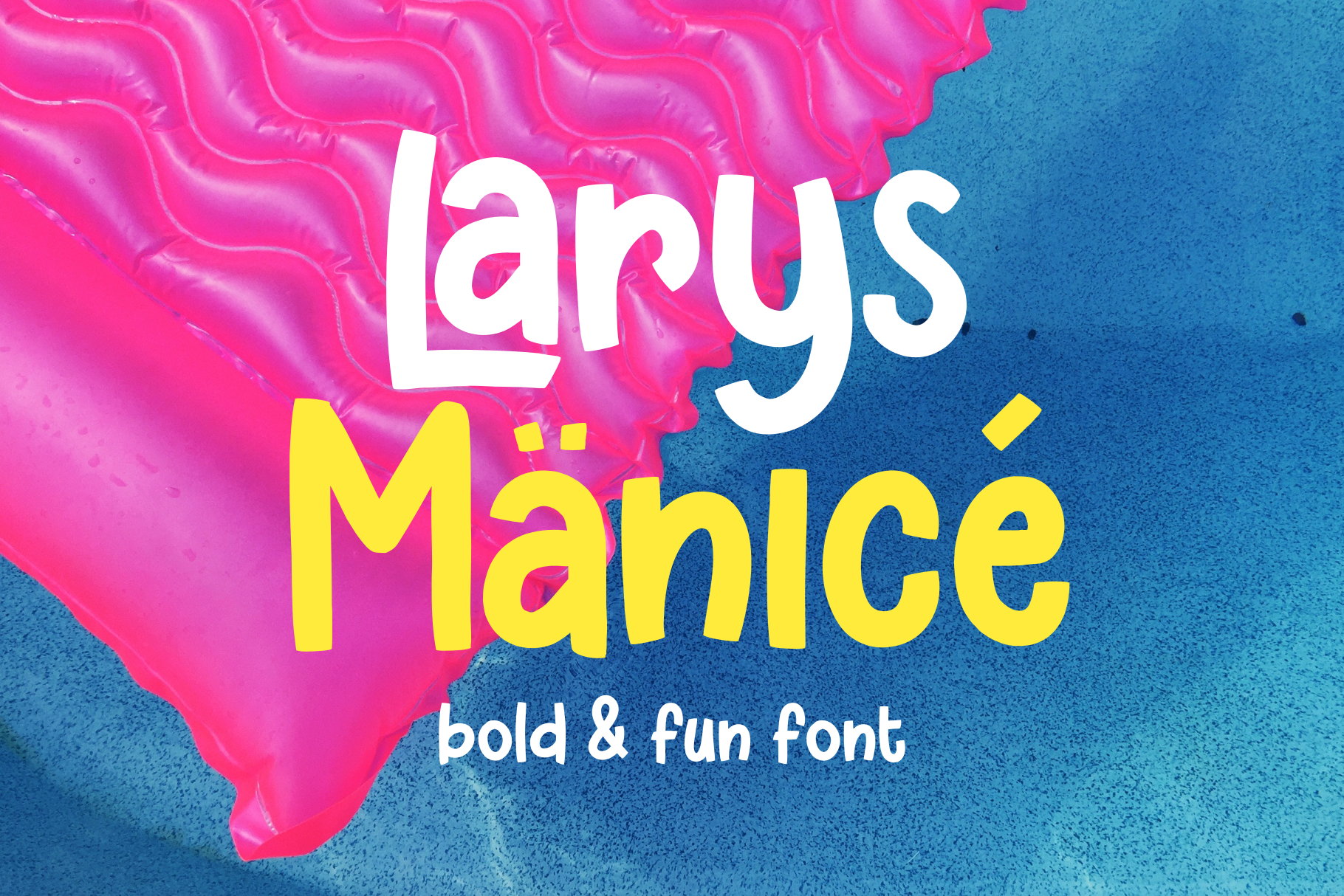 Larys Manice Bold Fun Font By Herbanoe Graphicriver