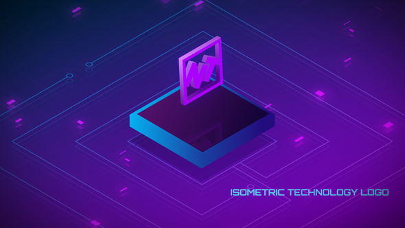 Looped Isometric Technology - VideoHive 23181987