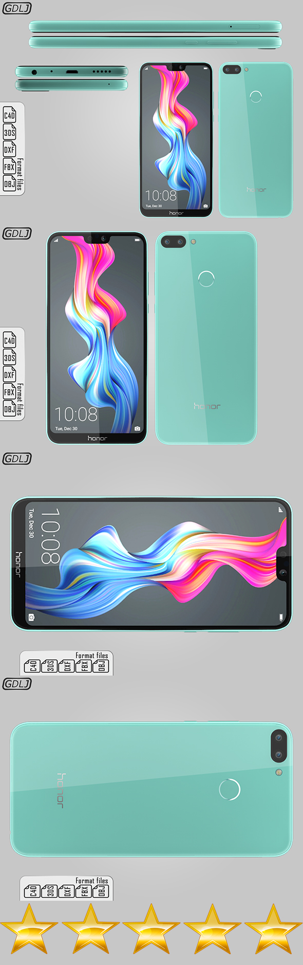 Huawei Honor 9N - 3Docean 23182733