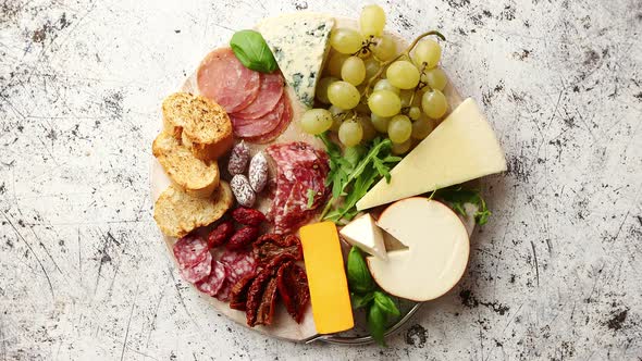 Assortment of Spanish Tapas or Italian Antipasti alt