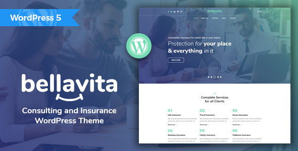 Bellavita - InsuranceFinance - ThemeForest 21163049