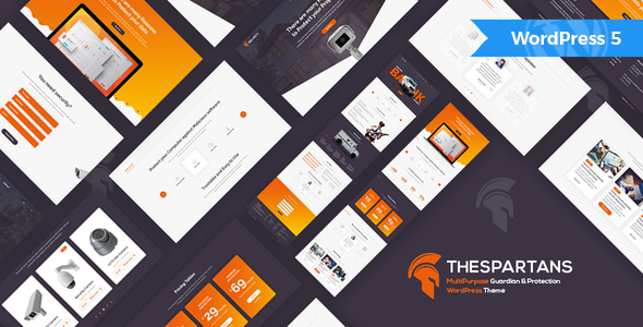 TheSpartans - MultiPurpose Guardian & Protection WordPress Theme - Business Corporate