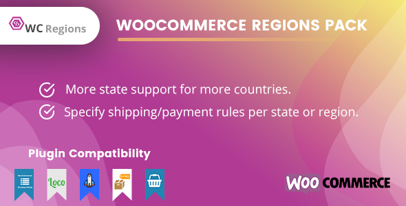 WooCommerce Regions Pack