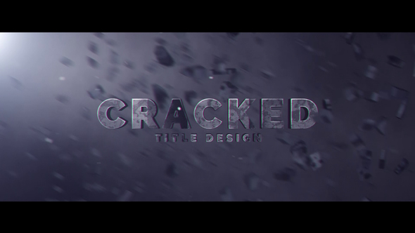 Cracked Title Design - VideoHive 23194683
