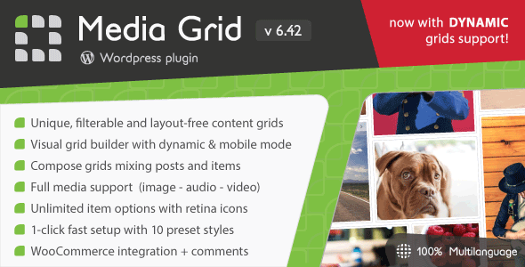 Media Grid - Wordpress Responsive Portfolio - CodeCanyon Item for Sale