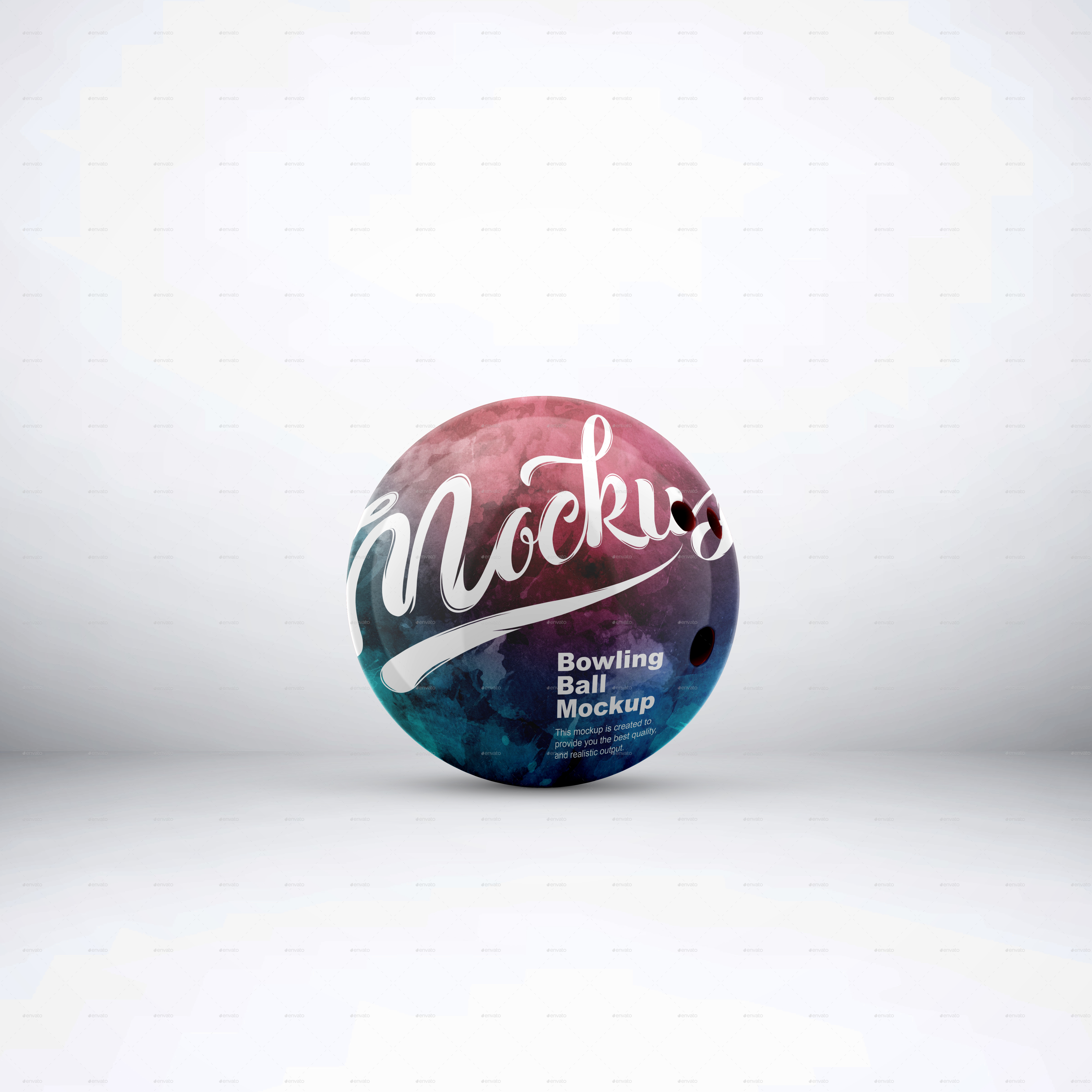 Download Bowling Ball Mockup by graphicdesigno | GraphicRiver