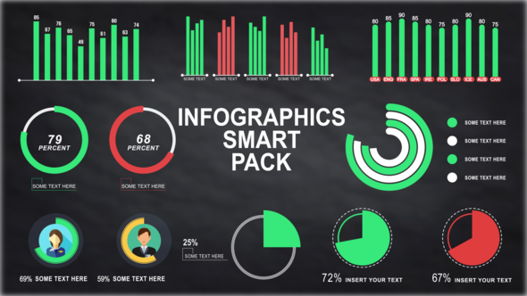 Infographics Smart Pack - VideoHive 23175634