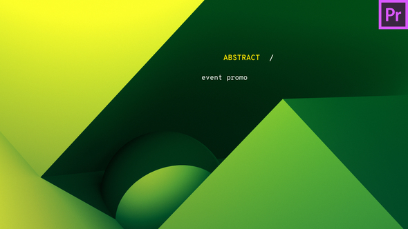 Gradient - Abstract Event Promo | Premiere Pro