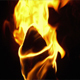 Flaming Torch Close Up Shot - VideoHive Item for Sale