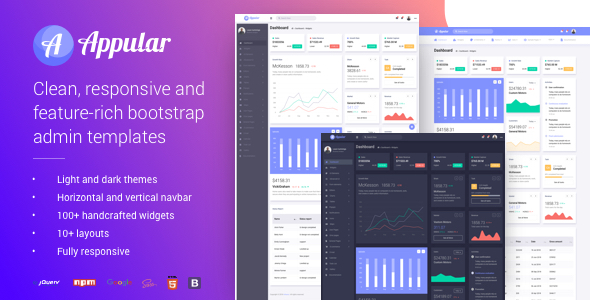 Appular - Bootstrap Admin Dashboard Template