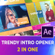 Trendy Intro Opener | After Effects - VideoHive Item for Sale