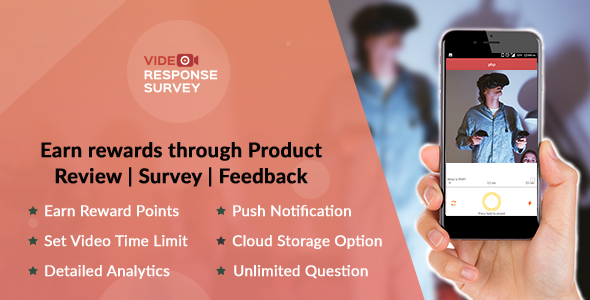 Product Review | Survey | Feedback through Video (iOS) - CodeCanyon Item for Sale