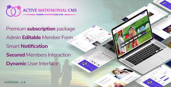 Active Matrimonial CMS - CodeCanyon Item for Sale