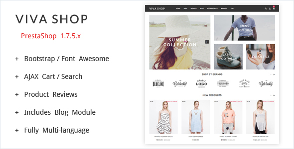 VivaShop - Prestashop Theme