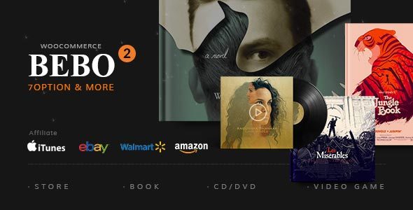 bebo book issue cd dvd store publish library wp by beautheme woocommerce music store