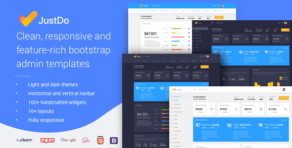 Great JustDo - Responsive Bootstrap Admin Template