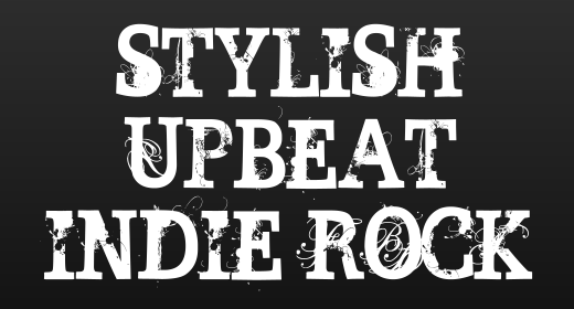 Stylish Upbeat Indie Rock