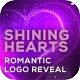 Shining Hearts Romantic Logo Reveal - VideoHive Item for Sale