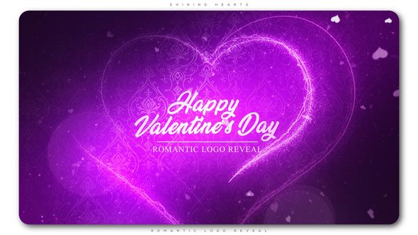 Shining Hearts Romantic - VideoHive 23218747
