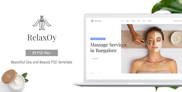 RelaxOy - SpaBeauty - ThemeForest 23211929