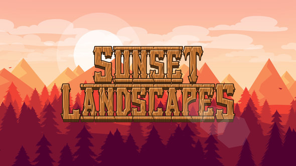 Sunset Landscapes - VideoHive 23223504