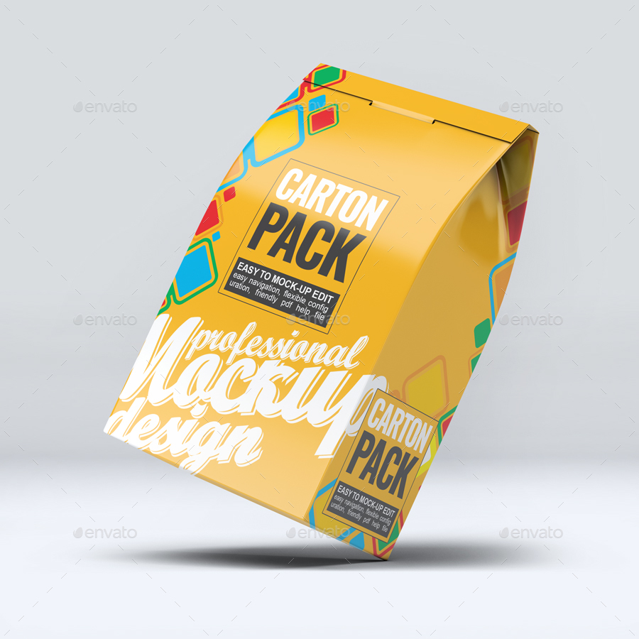 Download Carton Box Pack Mock Up By L5design Graphicriver