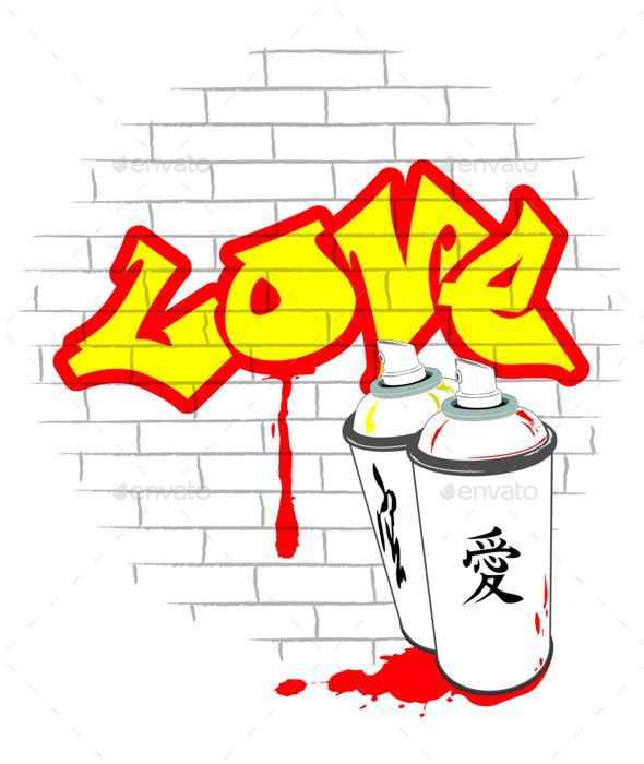 Love Graffiti By Samandale Graphicriver