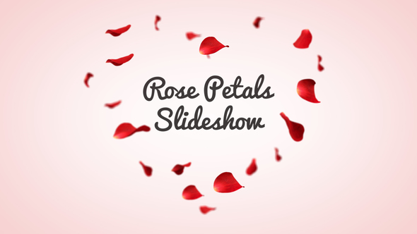 Rose Petal Slideshow - VideoHive 23231820