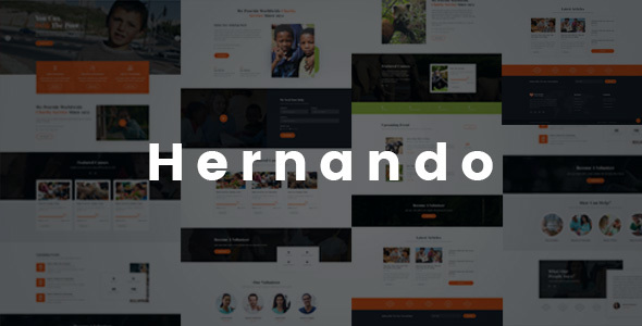 Good Hernando - Charity NonProfit HTML Template