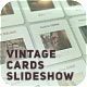 Vintage Cards Slideshow - VideoHive Item for Sale