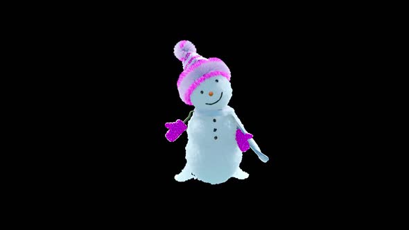 52 Snowman Dancing HD alt