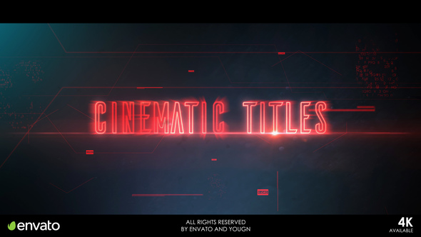Ambient Titles - VideoHive 23233911