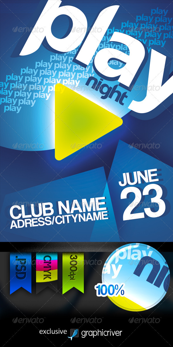 Party Night Flyer - Clubs & Parties Events