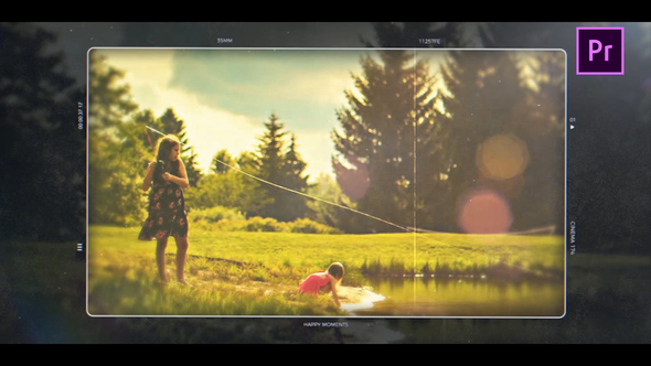 Happy Moments | Cinematic Slideshow Premiere Pro template preview