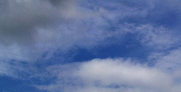 Grey and White Summer Clouds Timelapse alt