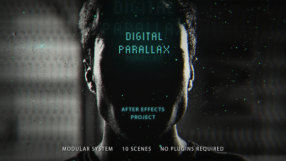Digital Parallax - VideoHive 23246456