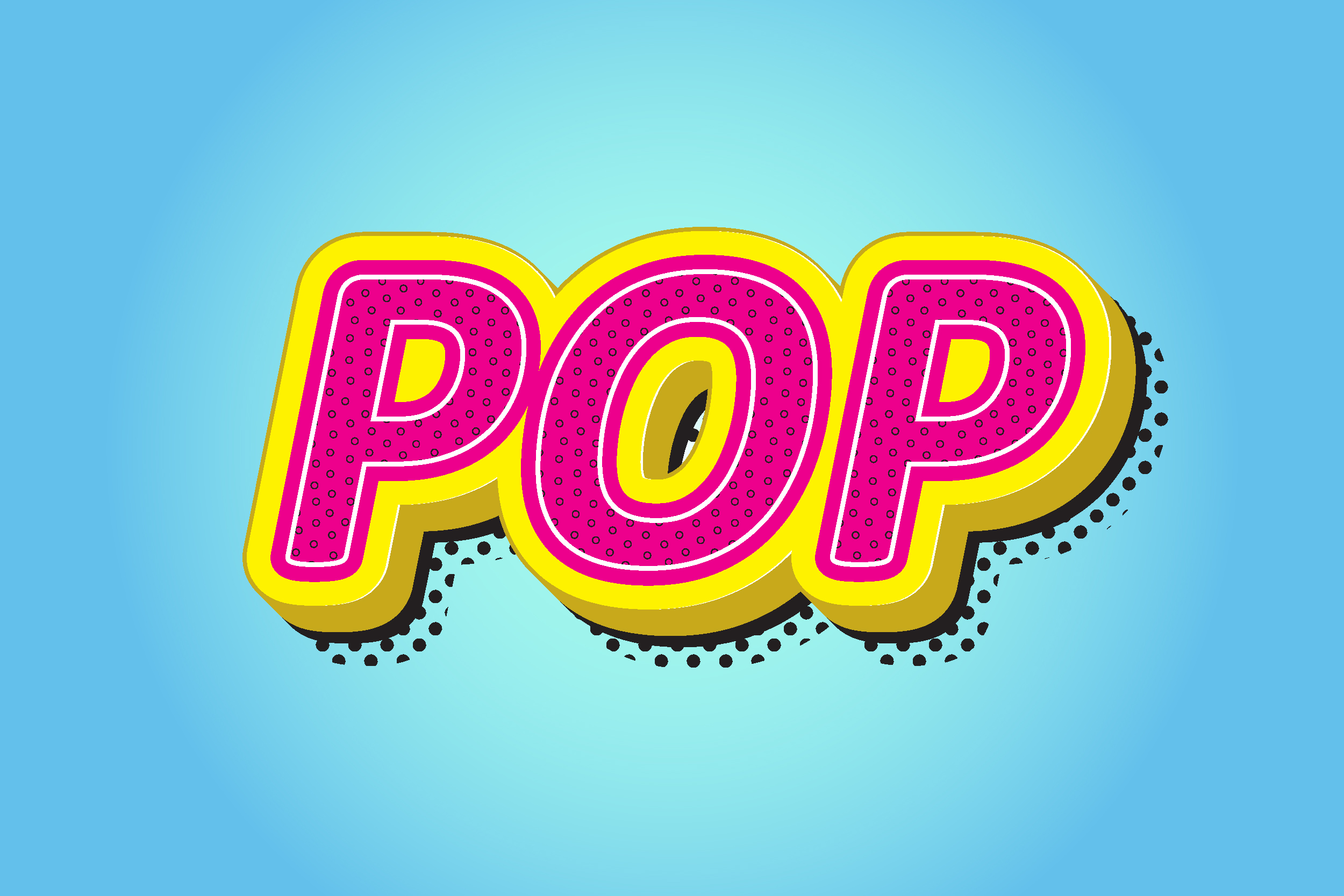 Pop Art Text Effects for Illustrator, Add-ons | GraphicRiver