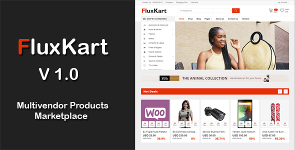 FluxKart Multivendor Products Marketplace