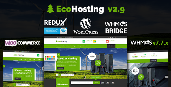 EcoHosting WordPress Theme