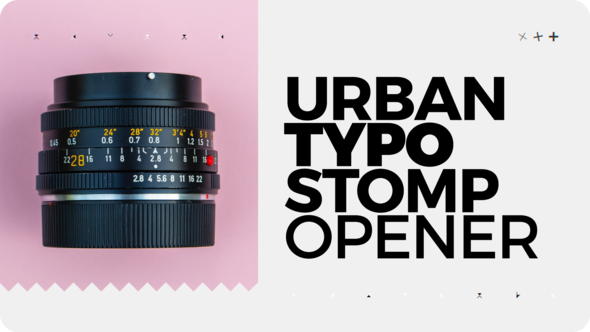Urban Typo Stomp - VideoHive 23102367