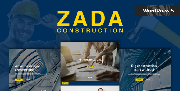 Zada - Construction - ThemeForest 19199258