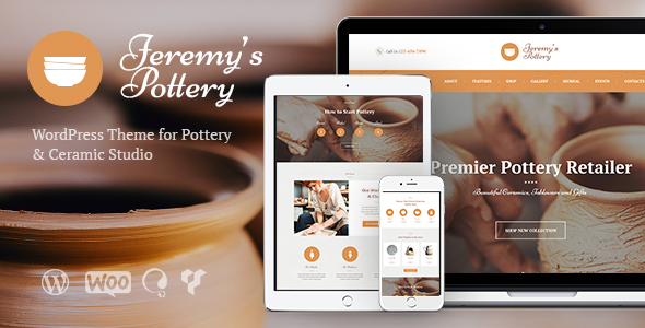 Pottery and Ceramics - ThemeForest 18029025