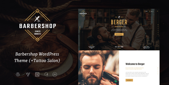 Berger Barbershop - ThemeForest 17732064