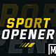 Sport Opener - VideoHive Item for Sale