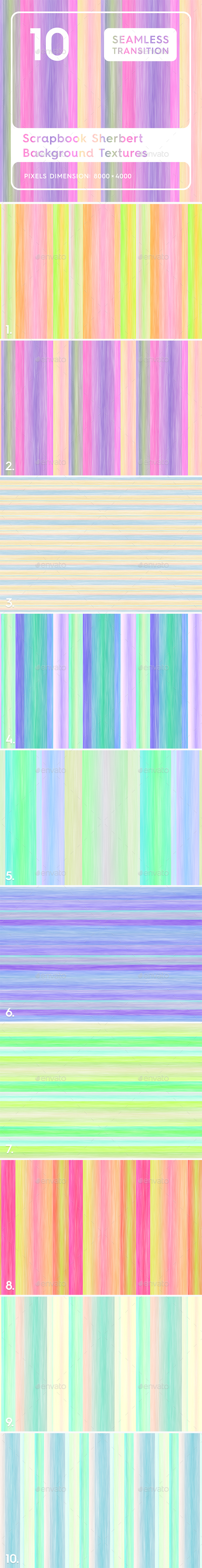 10 Scrapbook Sherbert - 3Docean 23267153