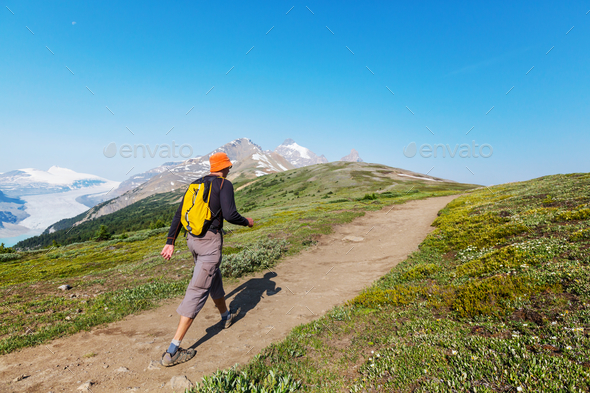 Hike in Canada - Stock Photo - Images