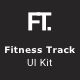 Fitness Track UI KIT - CodeCanyon Item for Sale