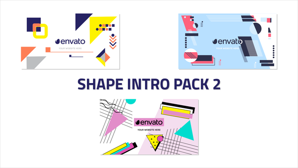 Shape Intro Pack - VideoHive 23268795
